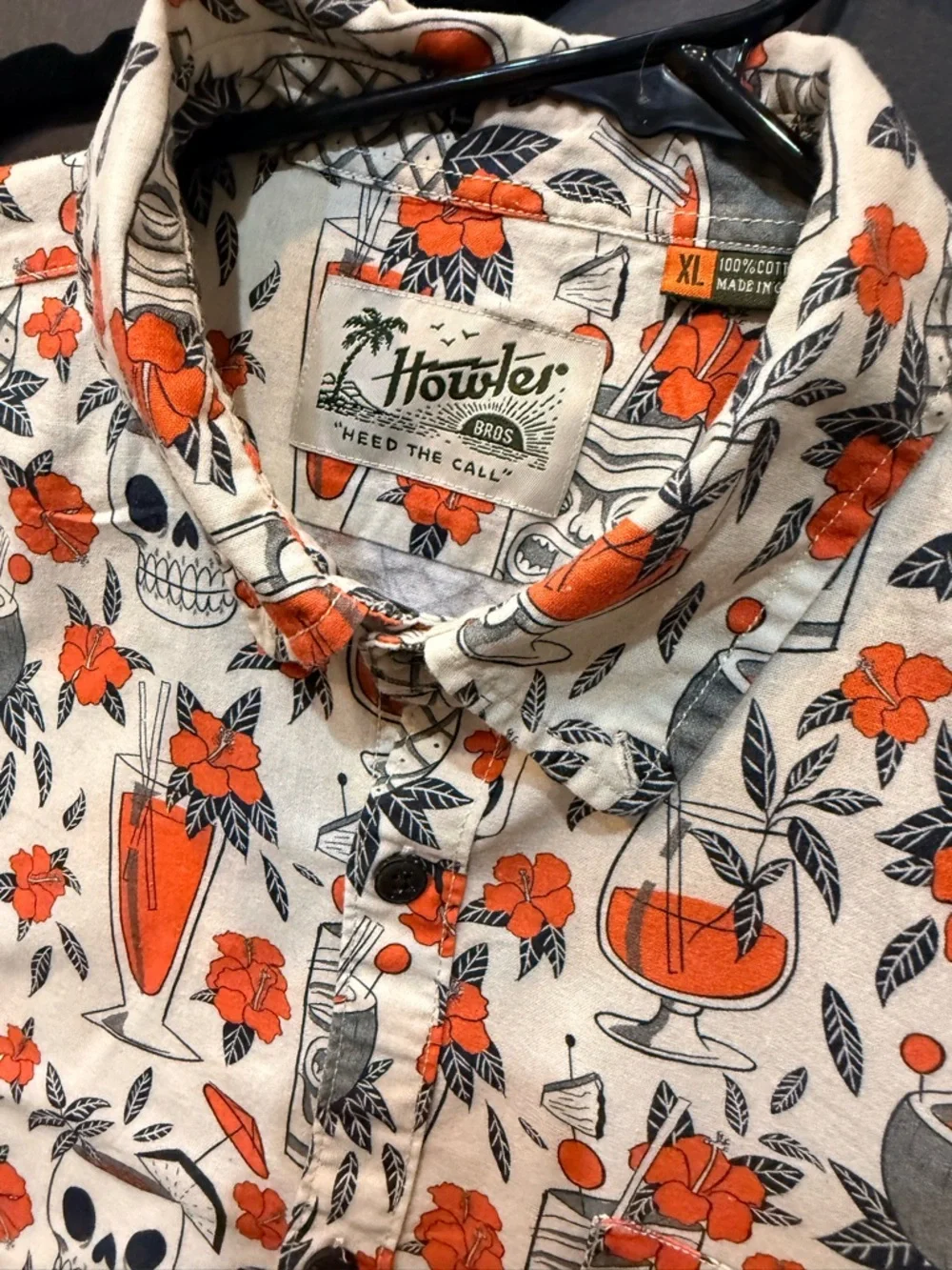 Howler Brothers - Tiki Time Series Shirt  - XL : EUC - Picture 11 of 13